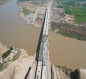 وزارة الإعمار تعلن عن انجاز 90% من مشروع جسر شمال تكريت (صور)