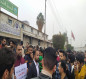 خريجو كربلاء يتظاهرون امام مديرية التربية مطالبين الحكومة بالوظائف