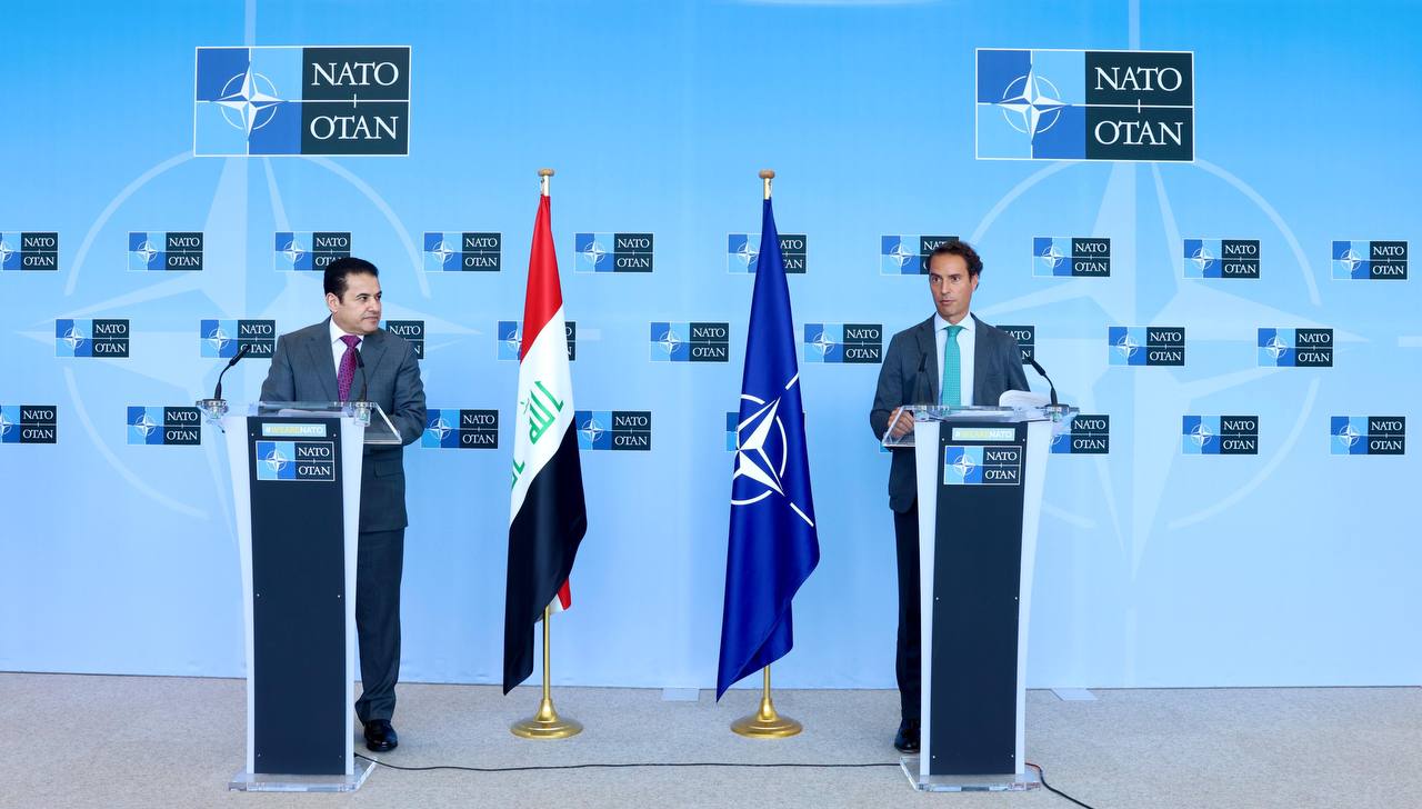 الأعرجي من بروكسل.. مهمة "الناتو" في العراق استشارية وليست قتالية   
