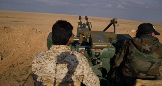 الحشد الشعبي يعلن "معالجة" طائرة مسيرة في القائم