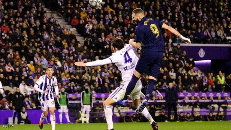 هدف متأخر يقود ريال مدريد لصدارة الدوري الإسباني