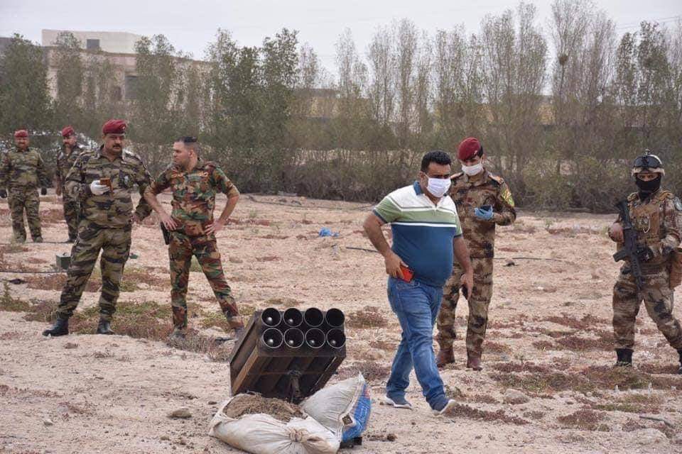 القوات الامنية تلاحق مطلقي الصواريخ على شركة النفط بالبصرة