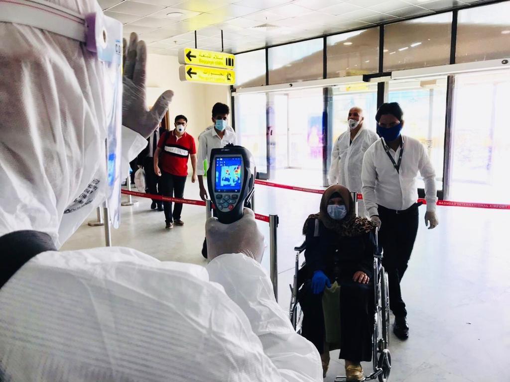 وصول 210 عراقيين الى بغداد قادمين من القاهرة ضمن الرحلات الاستثنائية