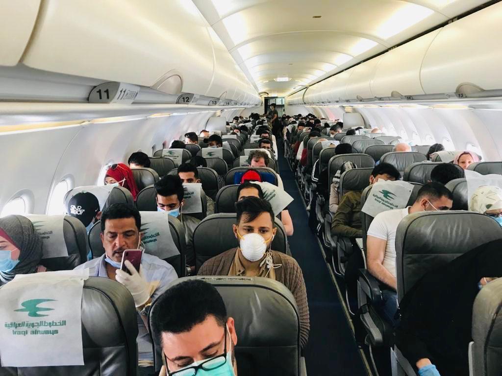 70 رحلة استثنائية أجلت قرابة 13 ألف عراقي في الخارج