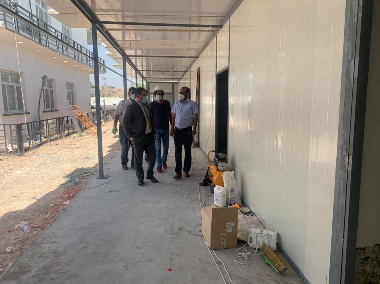 خلال 15 يوماً .. كوادر العتبة الحسينية تصل لنسبة إنجاز 50% في مركز الشفاء بميسان (فيديو)