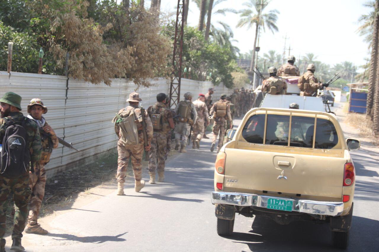 بالصور.. مقتل ارهابي "بارز" واصابة اخر في كمين محكم شمالي بغداد