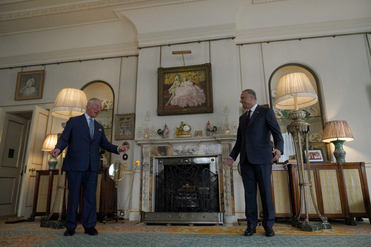 الكاظمي يلتقي الأمير تشارلز في لندن (فيديو)