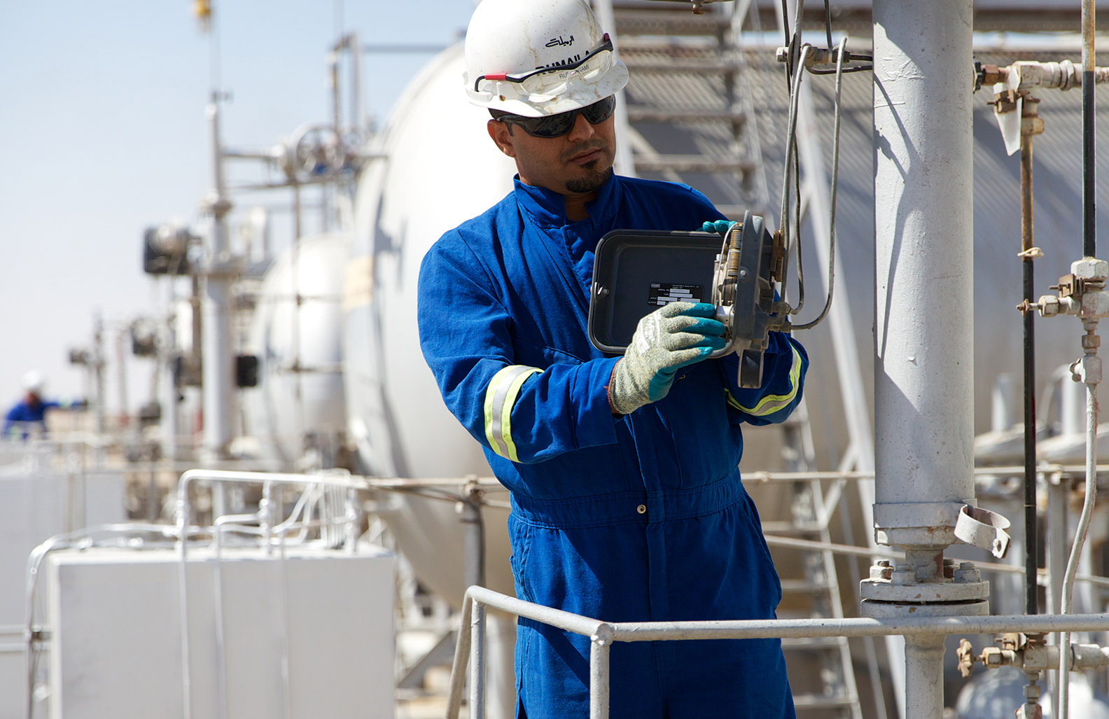 العراق يجري مشاورات مع "توتال" لاستثمار الغاز في غرب بغداد والبصرة