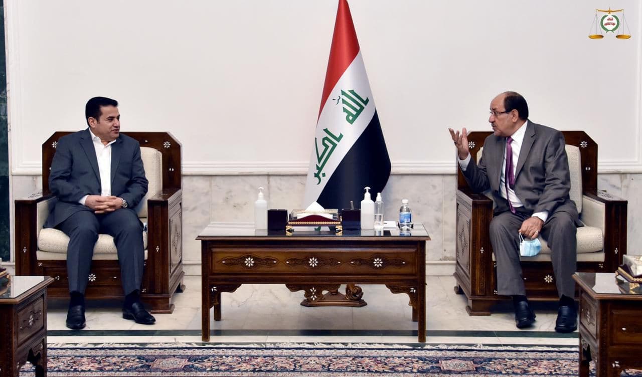 المالكي والأعرجي يؤكدان توحيد الجهود لمواجهة "التحديات الراهنة"