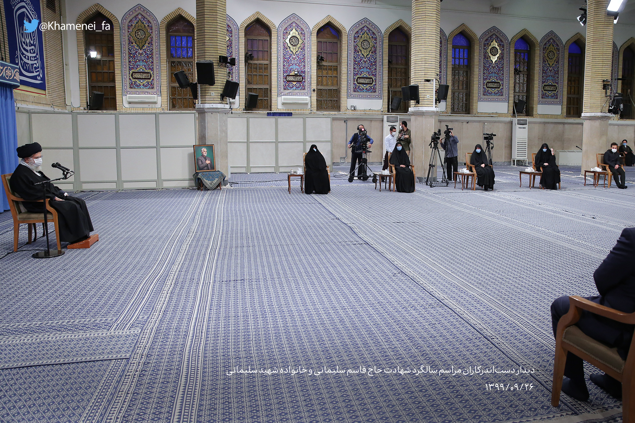 المرشد الايراني: إخراج القوات الأمريكية من المنطقة سيكون الرد الأقوى على اغتيال سليماني