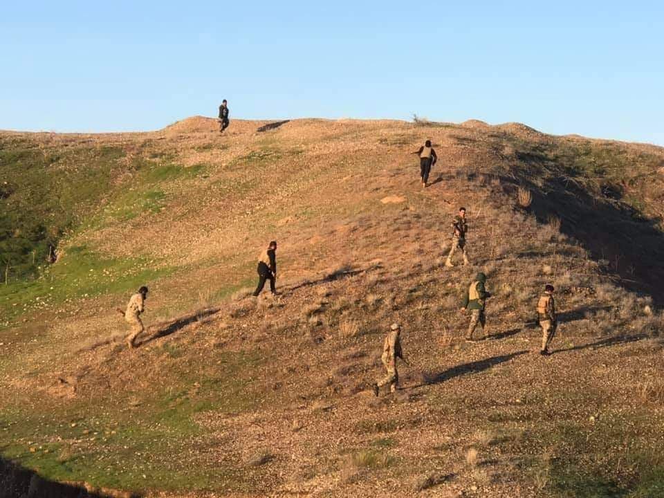 بالصورة.. استشهاد 5 من الحشد الشعبي شرق ديالى