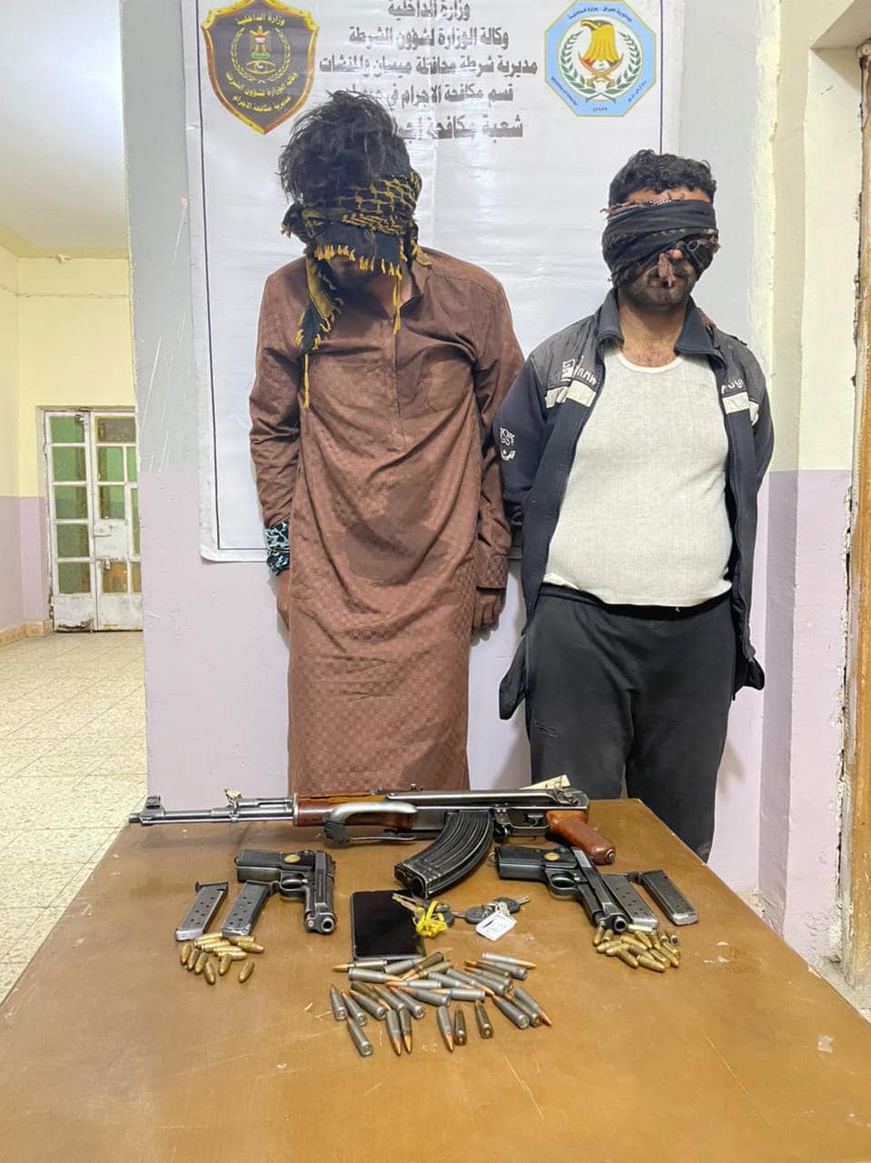 قتلوا صاحب محل بالمحافظة.. القبض على افراد عصابة سطو مسلح في ميسان