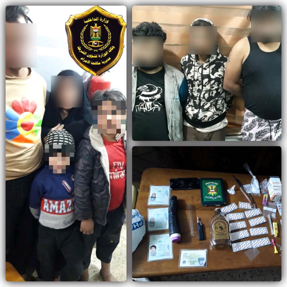 بينهم أطفال قاصرون.. القبض على متهمين ببيع المواد المخدرة والاتجار بالبشر