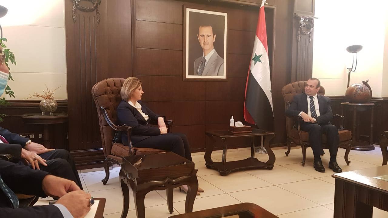 وزيرة الهجرة من سوريا: مستمرون في تقديم الرعاية للنازحين السوريين بالعراق