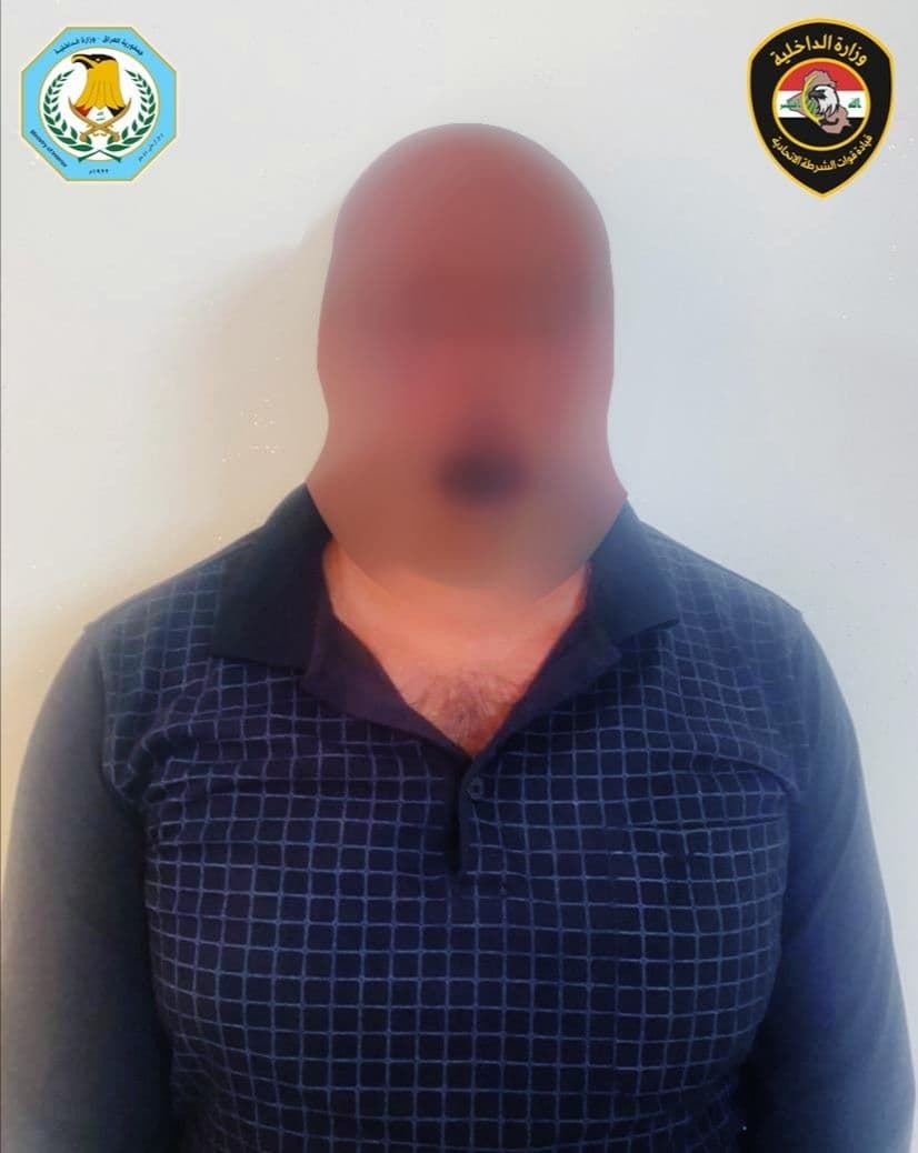 الشرطة الاتحادية تلقي القبض على مطلوب بقضايا إرهابية في سامراء