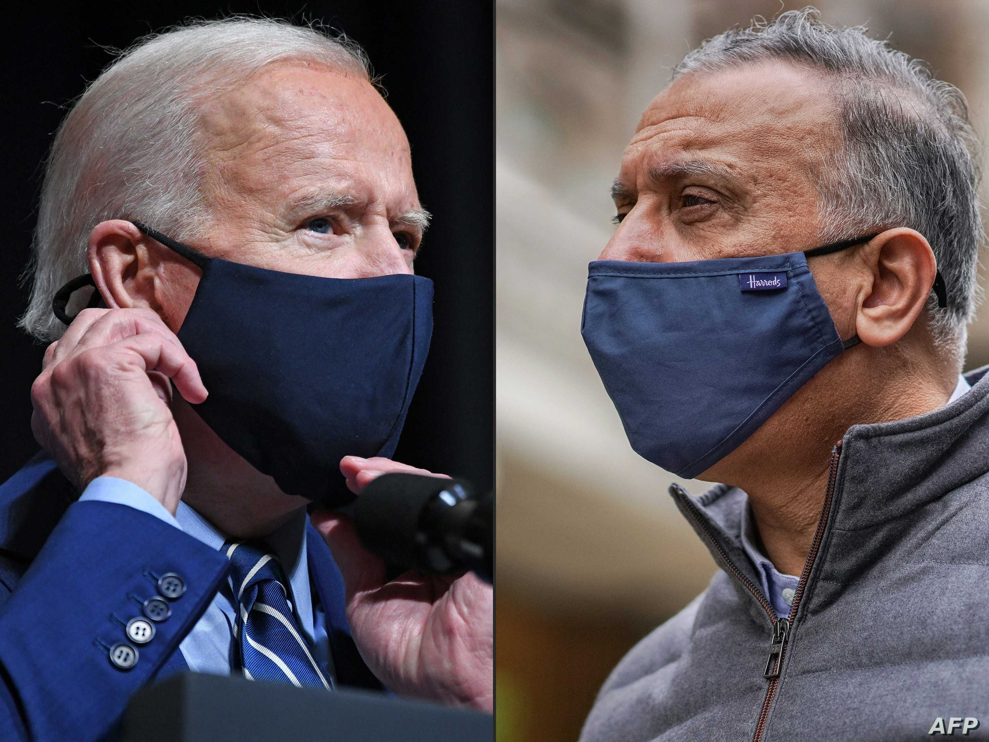 الكاظمي يزور واشنطن للقاء بايدن الشهر الجاري