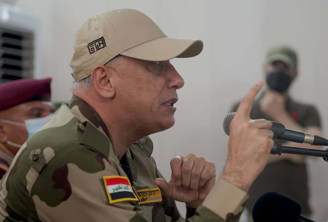 الكاظمي لشيوخ الطارمية: مقبلون على الانتخابات فإما أن نختار الاقتتال والفوضى وإما التغيير والتطوير (صور)