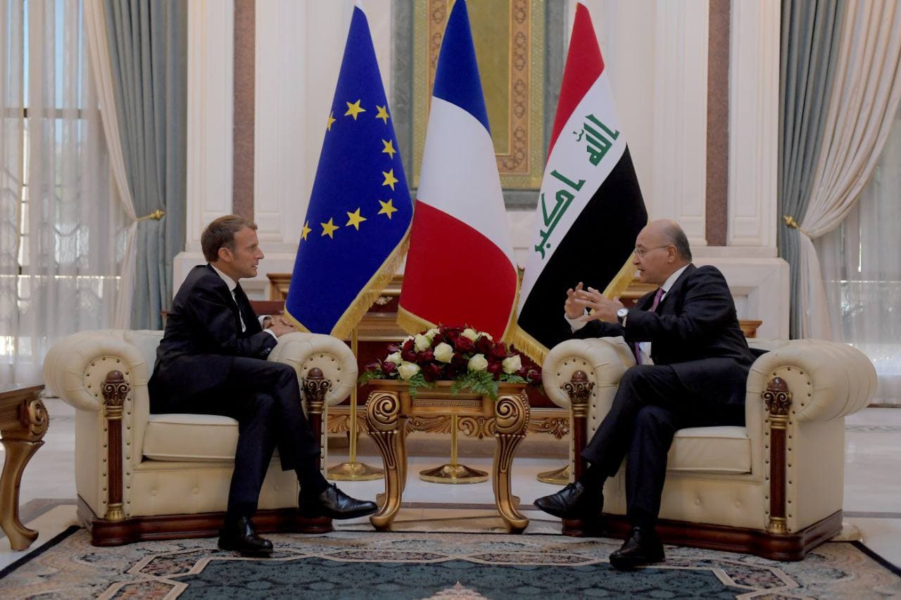 صالح: العراق وفرنسا يبرمان عقودا في الطاقة