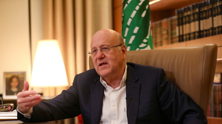 تصريحات منسوبة لميقاتي: ناشدت قرداحي بأن يغلب حسه الوطني على أي أمر آخر ونحن أمام منزلق كبير