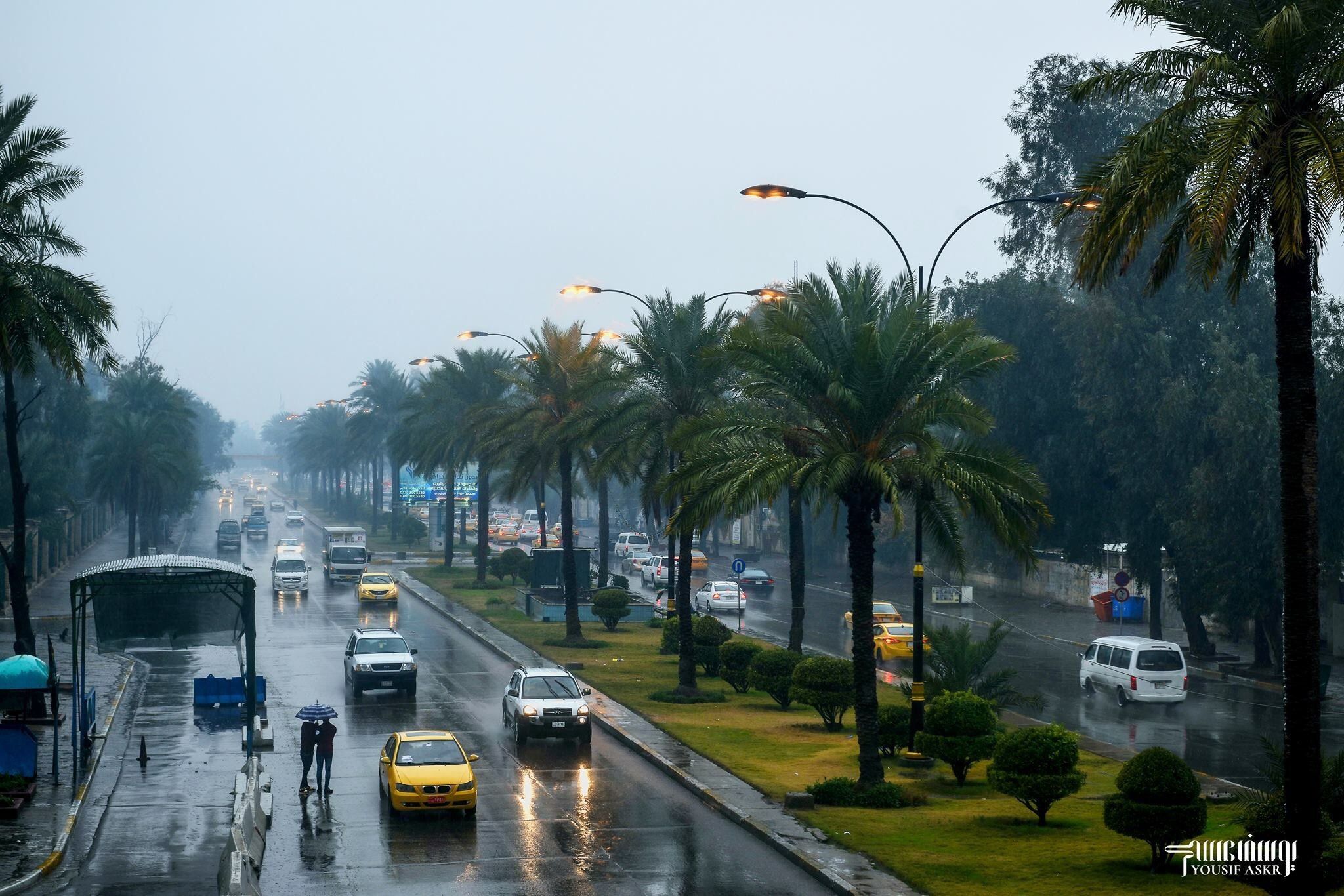 منخفض جبهوي يجتاح العراق تصاحبه موجة أمطار جديدة