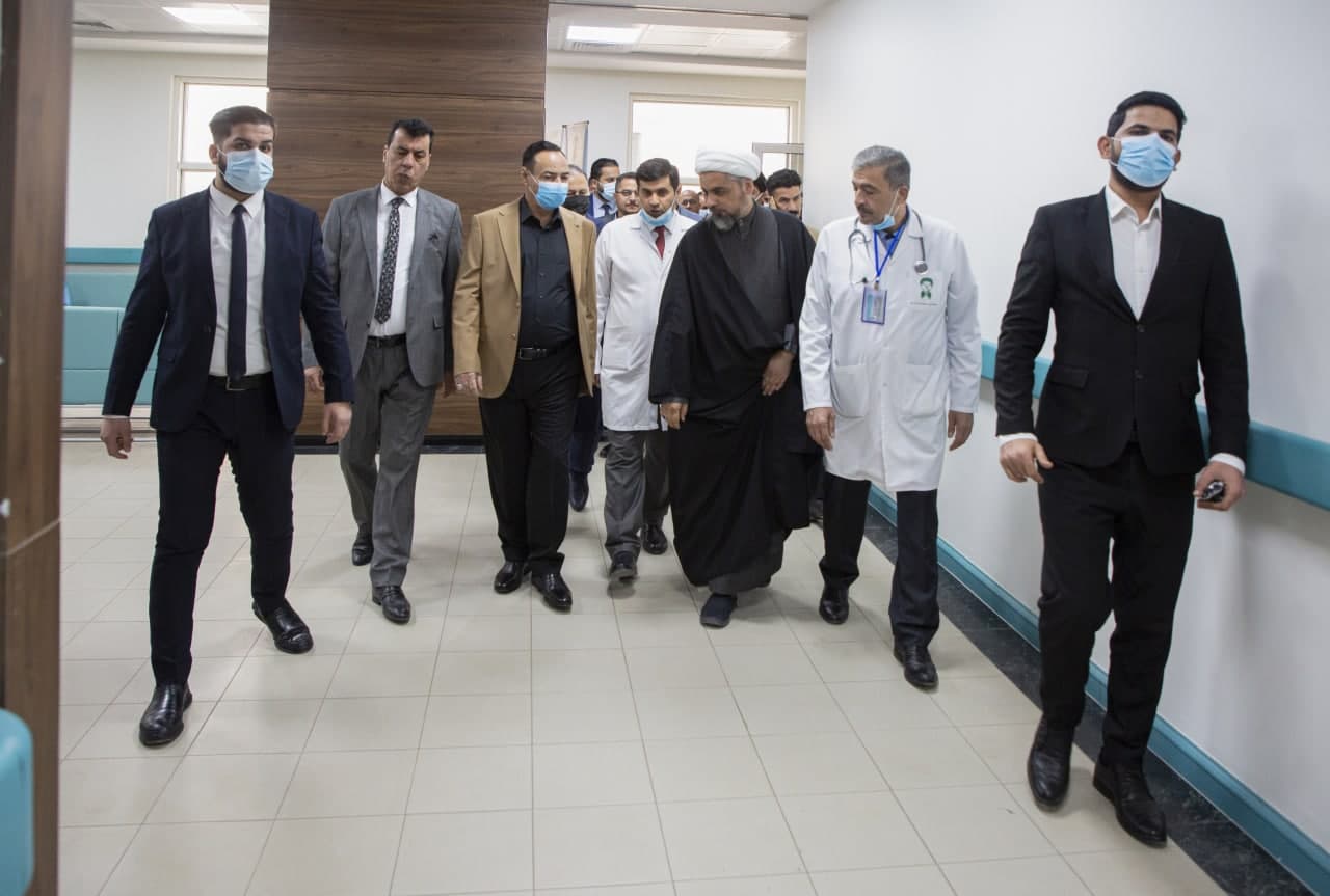 مسؤول بمحافظة صلاح الدين يزور كربلاء ويشيد برعاية العتبة الحسينية للمرضى العراقيين (فيديو)