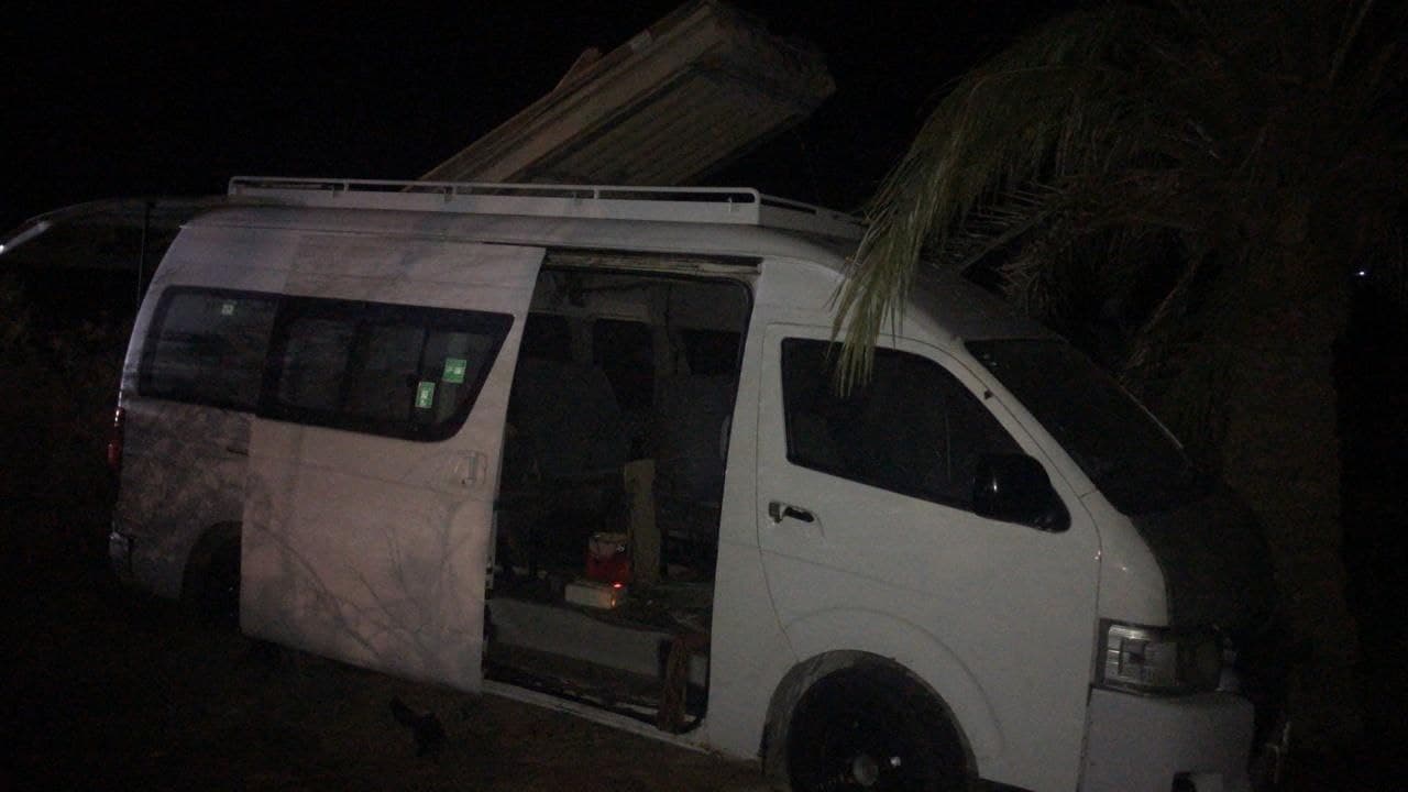 بالصور.. قصف صاروخي يستهدف "عين الاسد" غربي العراق