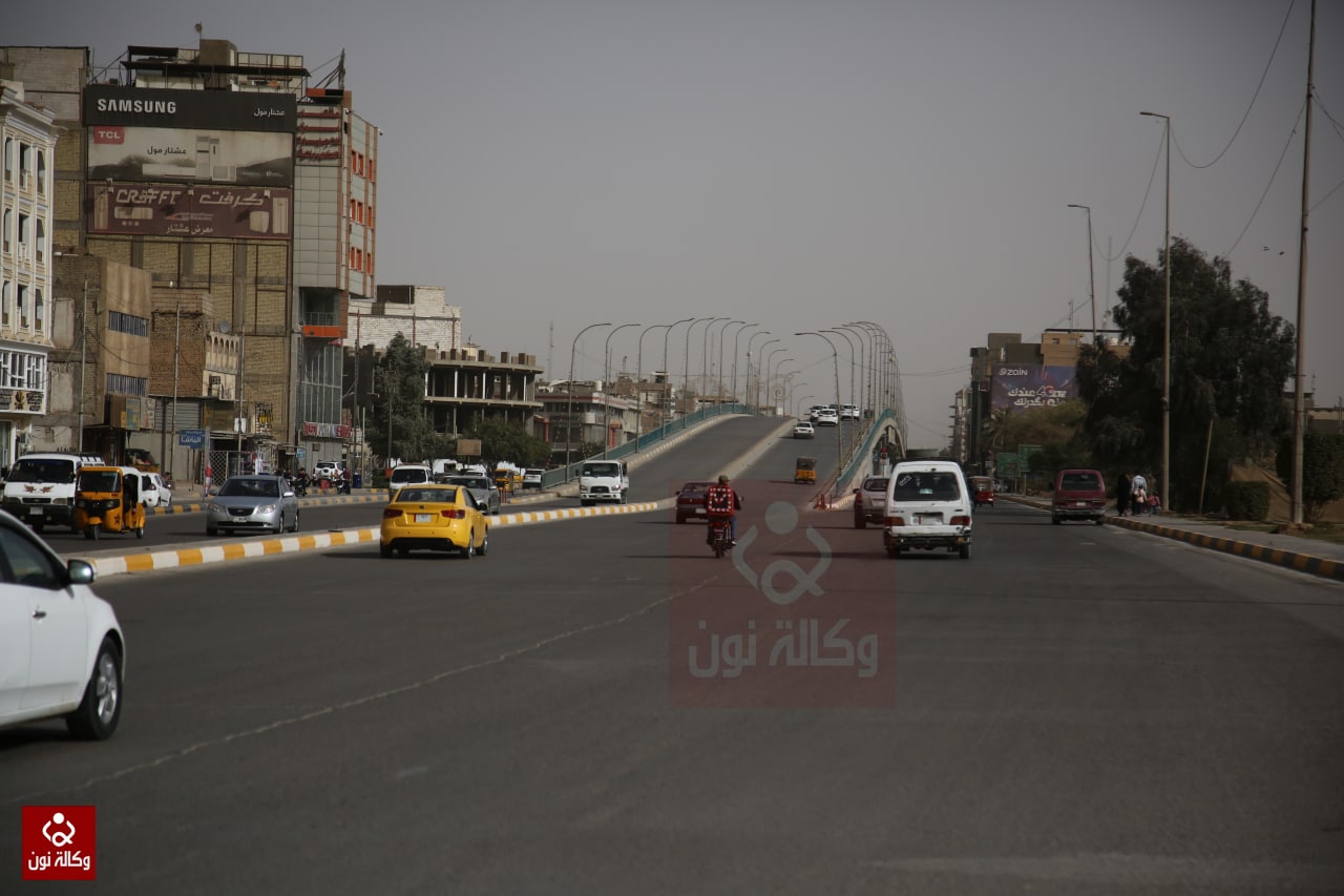 بسبب الامطار.. حادث مروري يتسبب بتضرر 10 سيارات في كربلاء (فيديو)