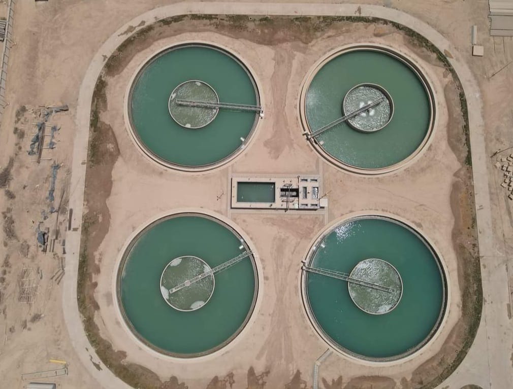 الاعمار : بدء التشغيل التجريبي لمشروع ماء السلام والسراجق في ديالى (صور)