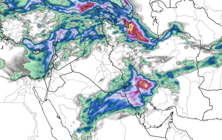 راصد جوي يتوقع موعد أولى الحالات الجوية الشتوية الممطرة في العراق والدول المجاورة