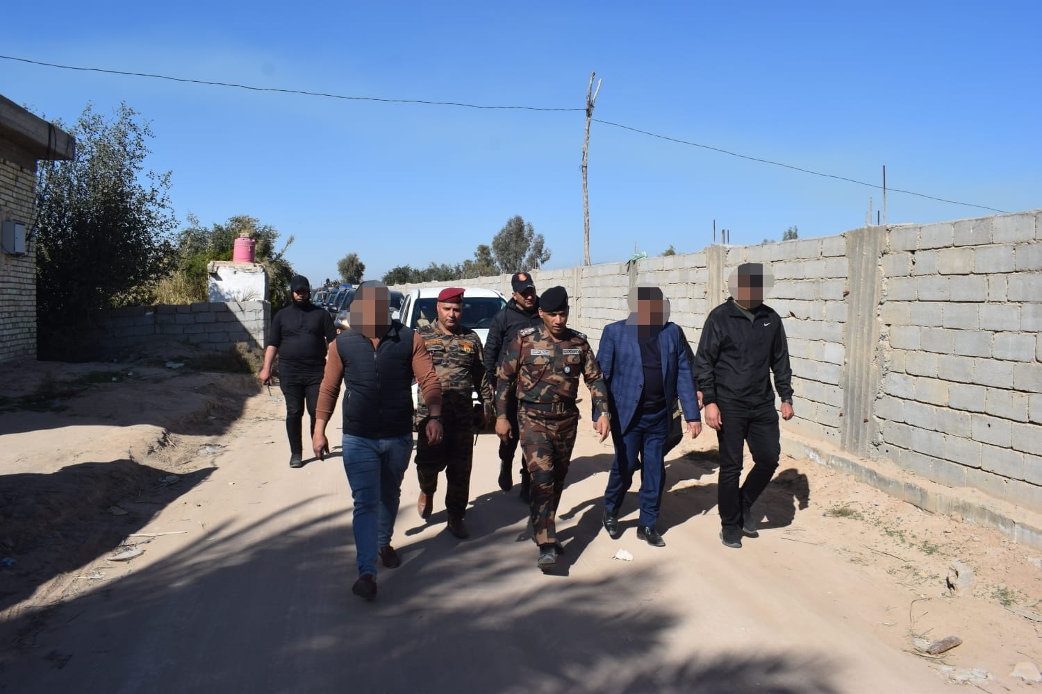 بعد تبادل إطلاق النار.. الاطاحة بتاجر مخدرات في النجف (صور)