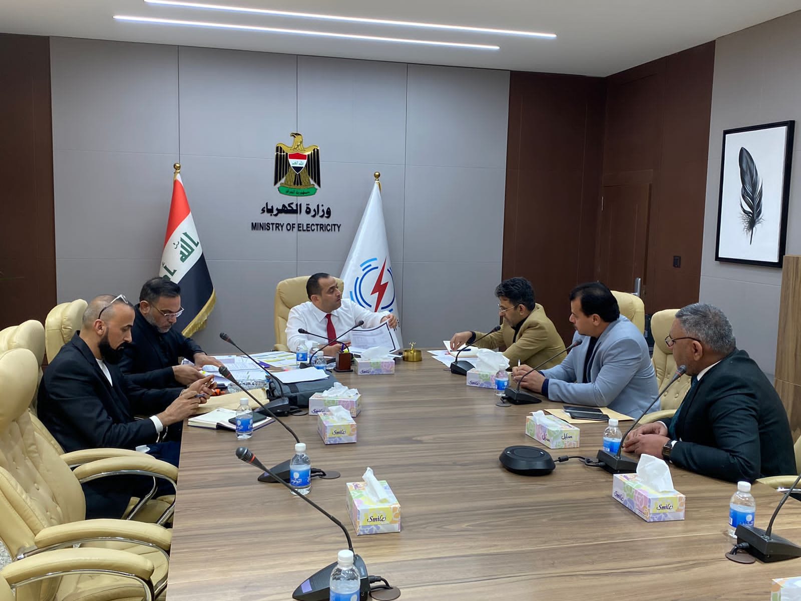 وزير الكهرباء يؤكد أهمية تحقيق استقرارية التجهيز لمحافظات الفرات الأوسط