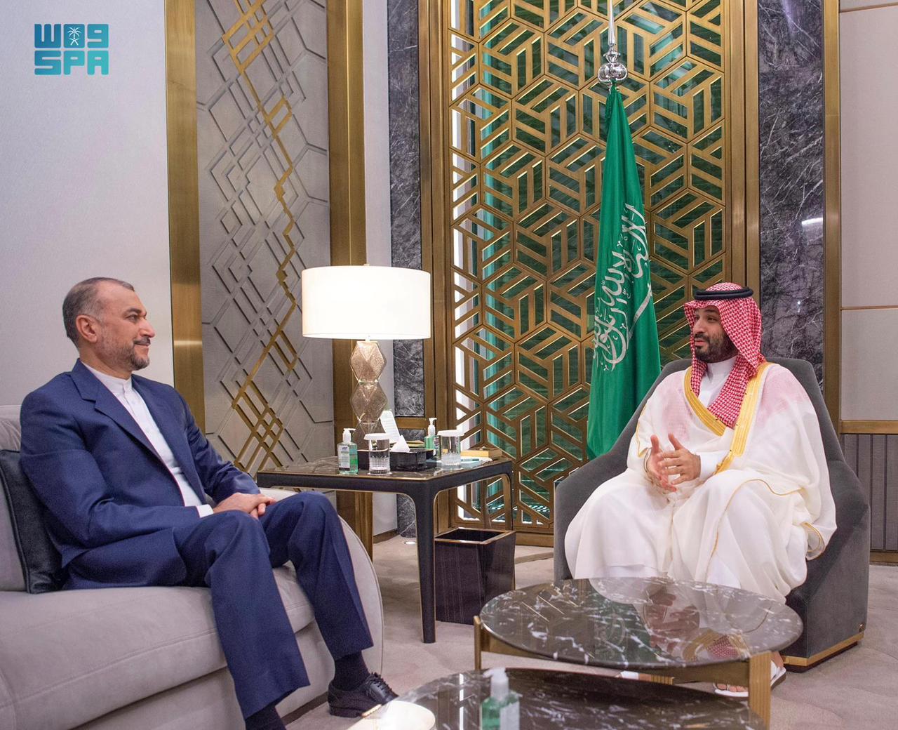 محمد بن سلمان يجتمع مع عبد اللهيان في جدة