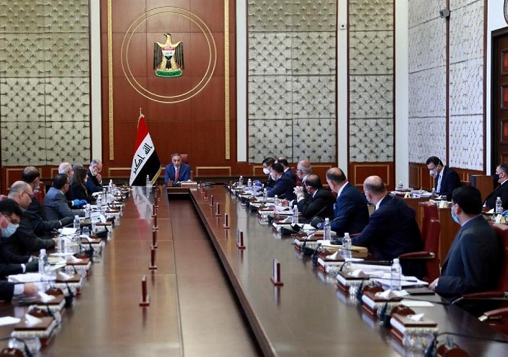 قرارات الجلسة الرابعة لمجلس الوزراء برئاسة الكاظمي