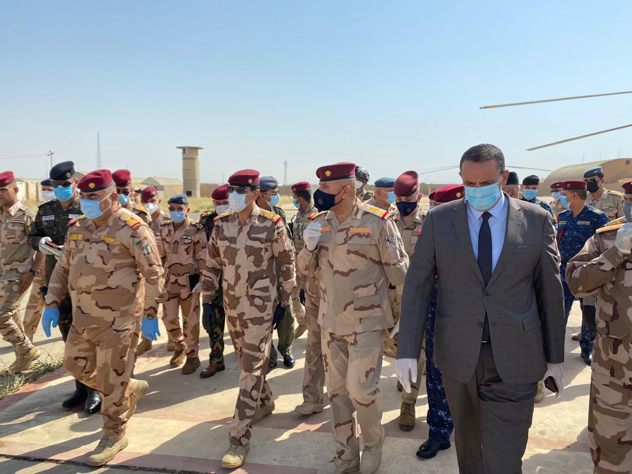 رئيس اركان الجيش العراقي يصل الى كركوك