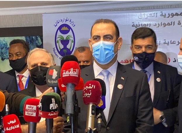 العراق يفتتح اعمال مؤتمر المياه في بغداد ويدعو لتحقيق الإنصاف والمساواة في توزيع المياه.