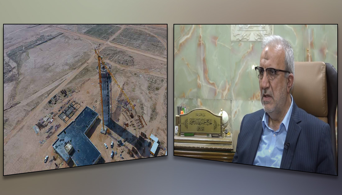 مسؤول الشركة المنفذة يتحدث عن نسب انجاز متقدمة في مطار كربلاء الدولي