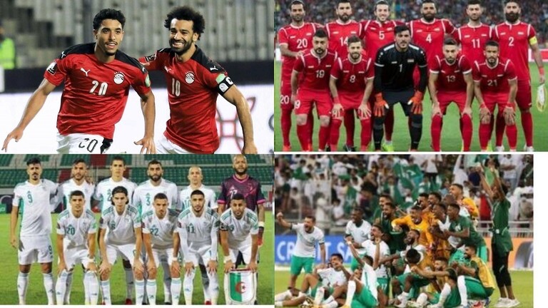 ترتيب المنتخبات العربية في تصفيات كأس العالم وفرص التأهل