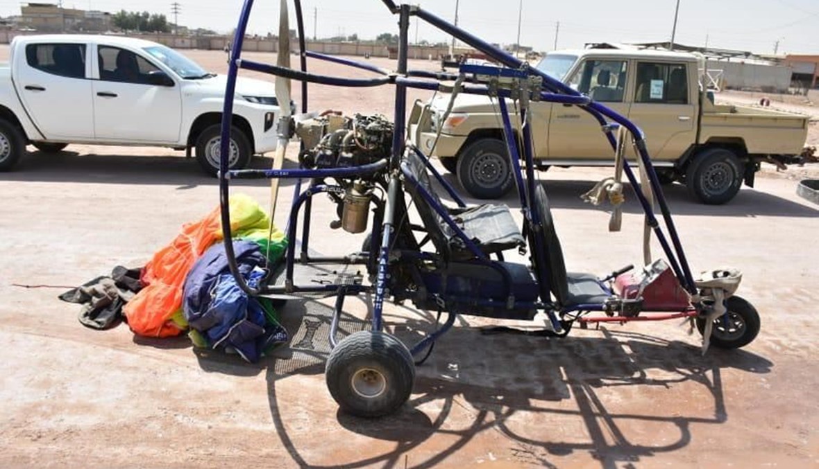 اسقاط طائرة شراعية محمّلة بمليون حبة مخدرة في البصرة