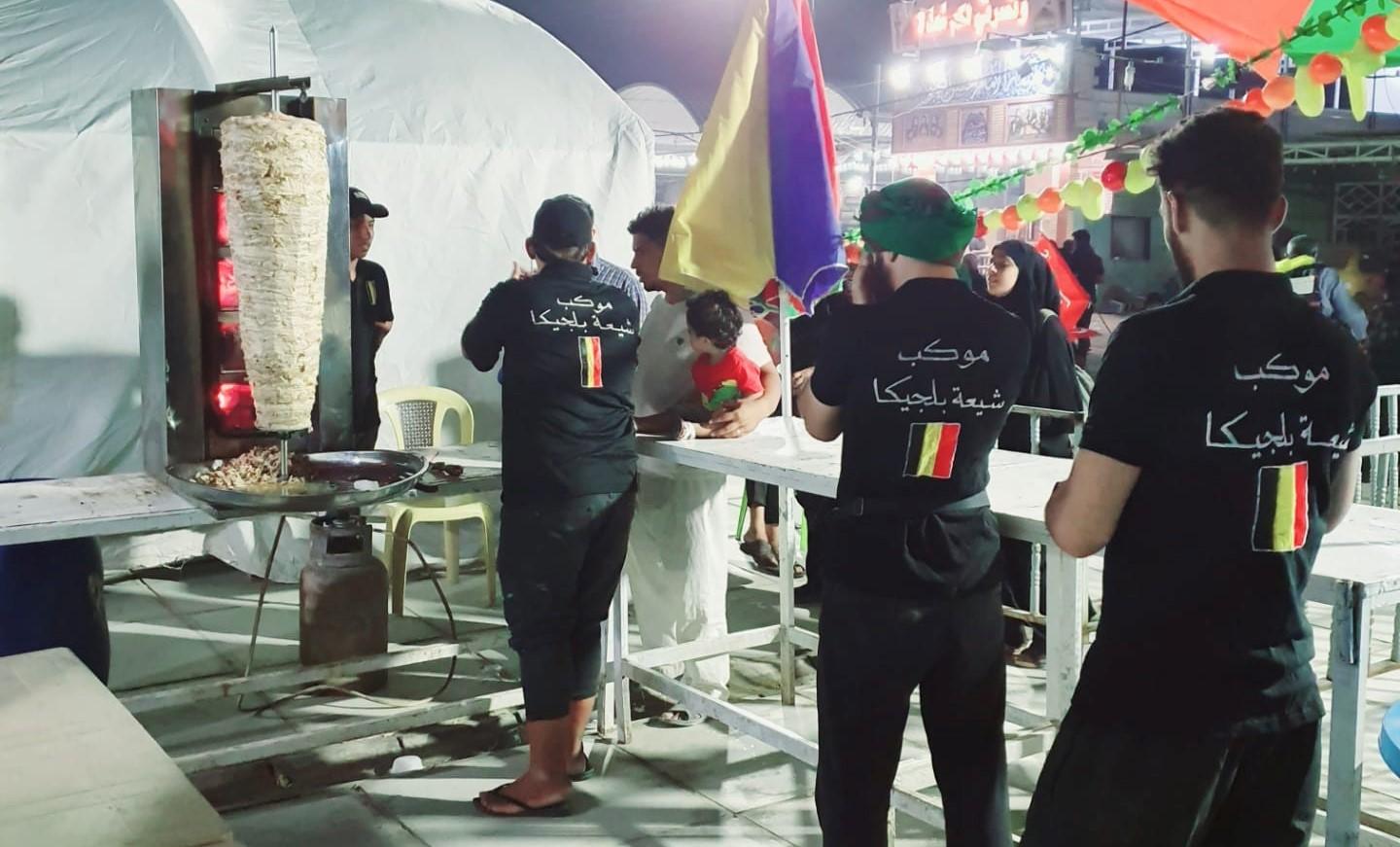 الجاليات الإسلامية في بلجيكا تنطلق لإحياء زيارة الاربعينية  في كربلاء المقدسة