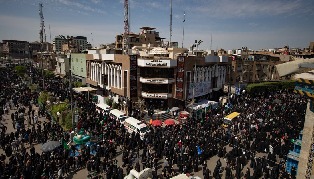 800 متطوع من العراق وخارجه يشاركون بتنفيذ الخطة الطبية للعتبة الحسينية خلال زيارة الاربعين