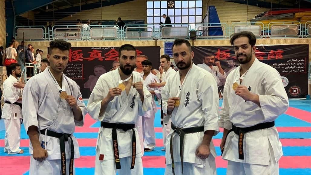 كيوكوشنكاي العراق يحقق نتائج نوعية في تحدي الـ50 نزالاً بإيران