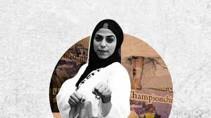 استشهاد بطلة الكاراتيه الفلسطينية في قصف إسرائيلي