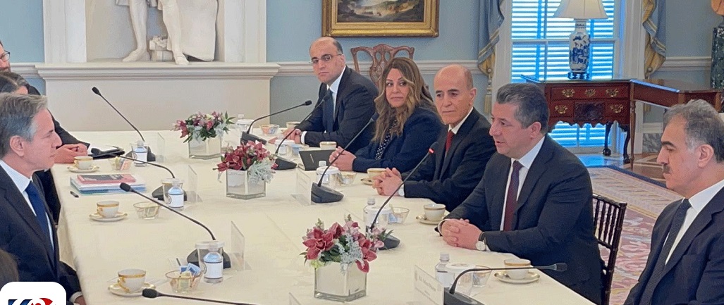 البرزاني يسبق السوداني الى واشنطن ويلتقي نائبة وزير الخارجية الأميركية