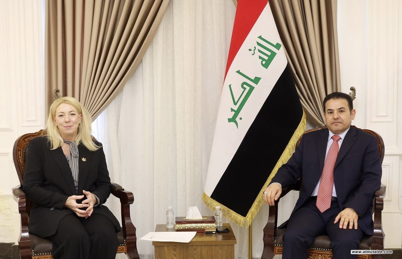 الأعرجي للسفيرة الكندية: العراق يريد تعزيز أمن واستقرار العالم