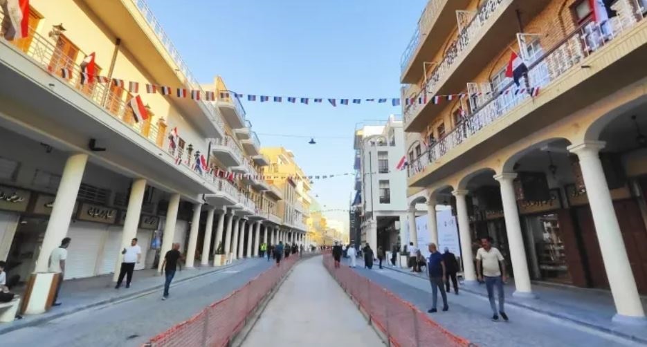 من الرصافي إلى أبو نؤاس.. إطلاق المرحلة الثانية لتأهيل شارع الرشيد