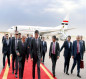 رئيس اقليم كردستان يستقبل الرئيس العراقي في مطار أربيل (صور)