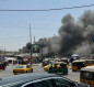 حريق كبير في مدينة الصدر شرقي بغداد