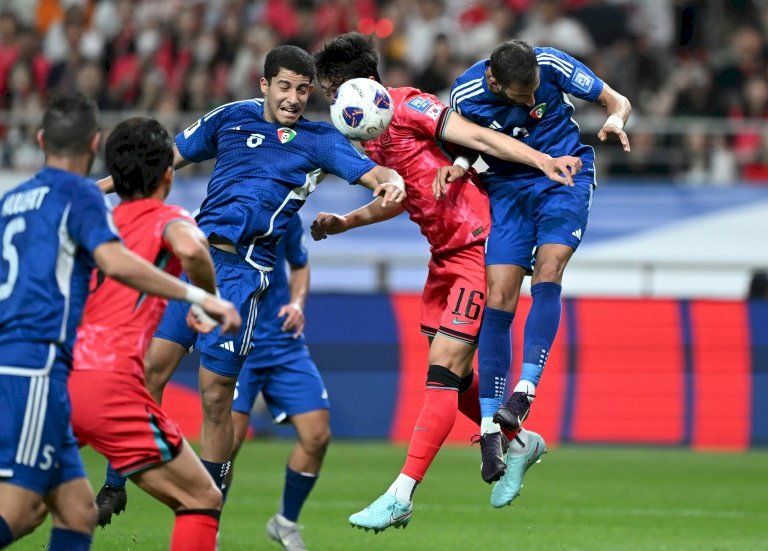 تصفيات مونديال 2026: كوريا الجنوبية تمطر  شباك الكويت باربعة اهداف دون رد