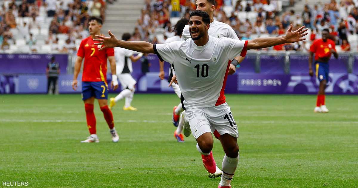 بانتصار مذهل .. الأولمبي المصري يتصدر مجموعته ويفوز على إسبانيا في أولمبياد باريس