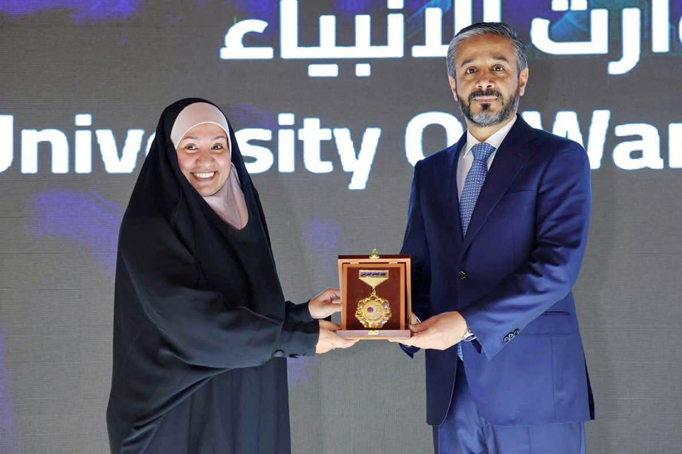 كربلاء:جامعة وارث الأنبياء تحصد المركز الثاني ضمن الجامعات المتميزة في جوائز يوم العلم العراقي 2025